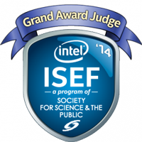 Grand Award Judge | Intel '14 | ISEF | A Program of Society For Science & The Public